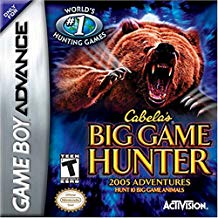 GBA: CABELAS BIG GAME HUNTER: 2005 ADVENTURES (GAME)